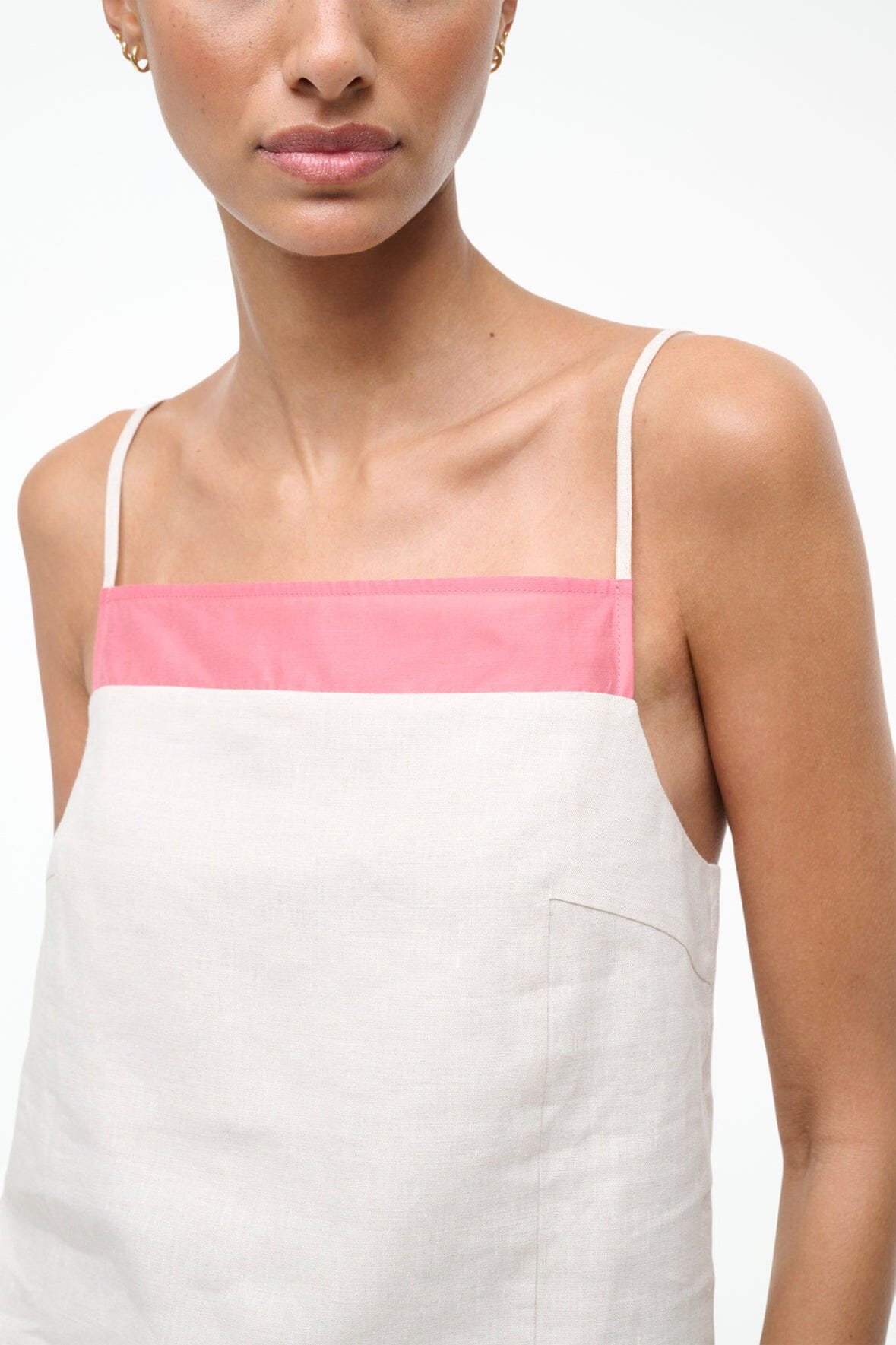 MAISIE LINEN TOP | BLUSH CANYON
