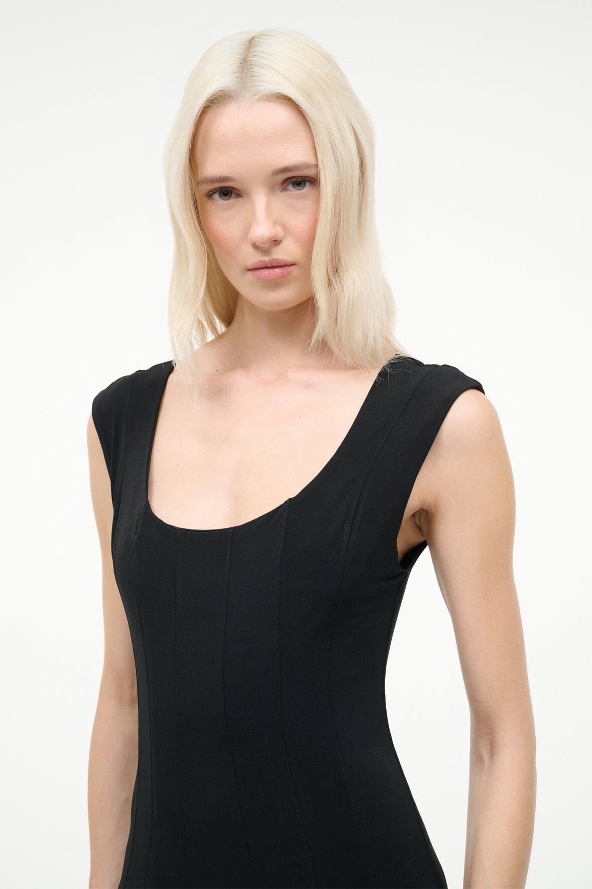 CHARLOTTE JERSEY DRESS | BLACK