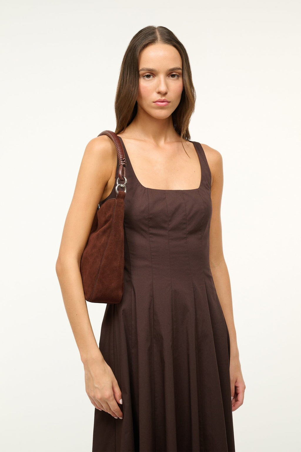 MEL BAG | MAHOGANY SUEDE
