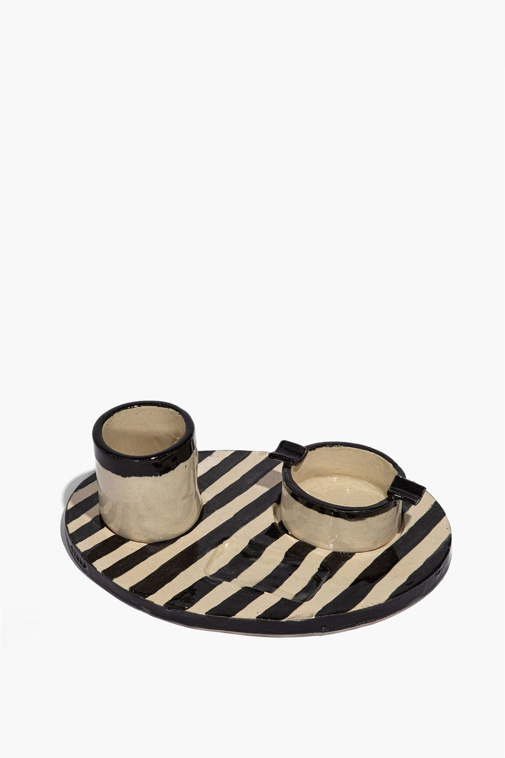 ACL TRAY HOLDER | STRIPED GLAZE