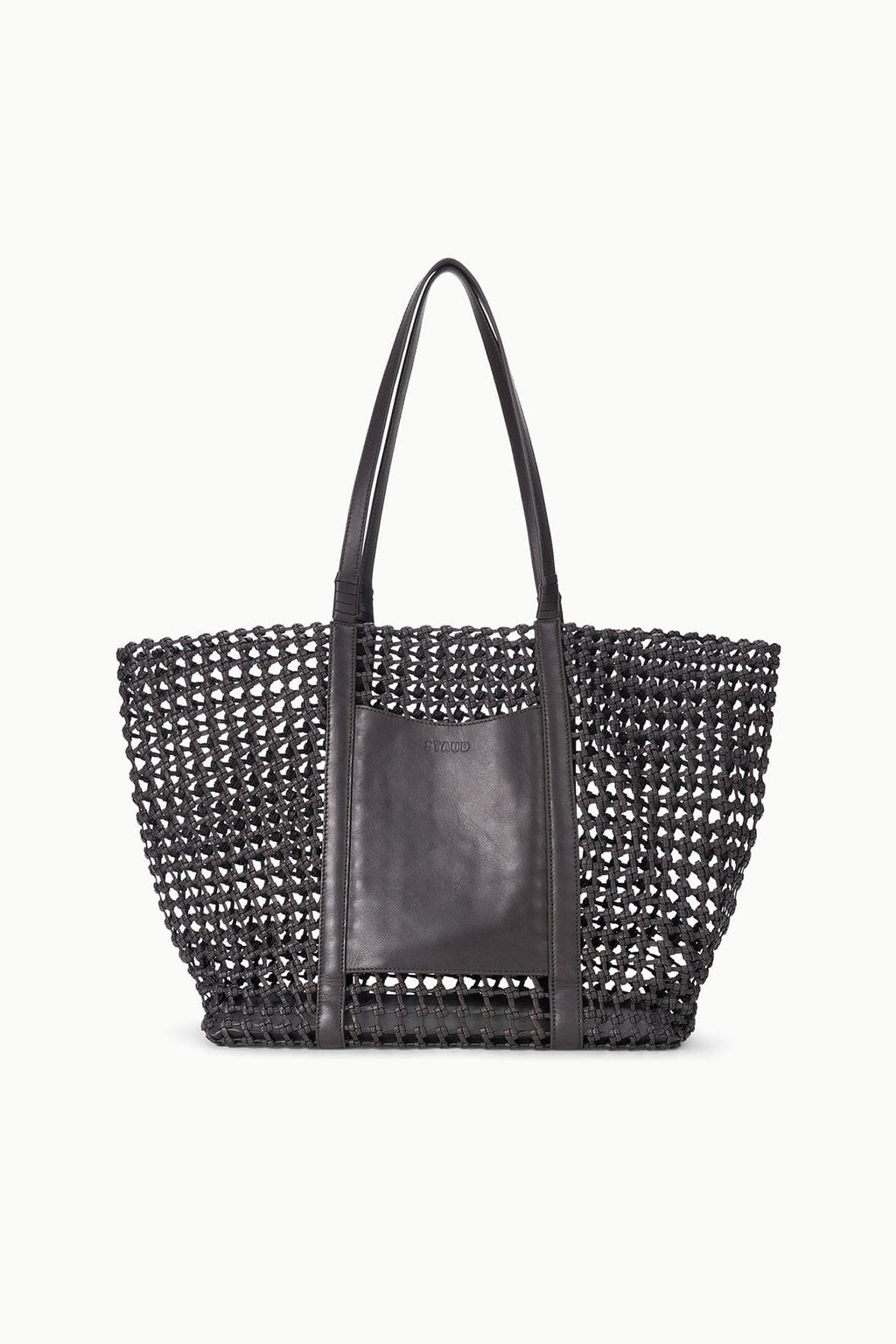 GETAWAY HAND-KNOTTED TOTE BAG | ESPRESSO