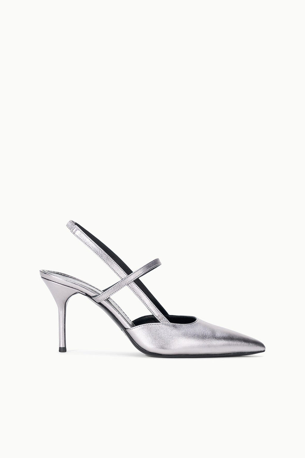 SEBASTIAN HIGH HEEL SLINGBACK | PEWTER