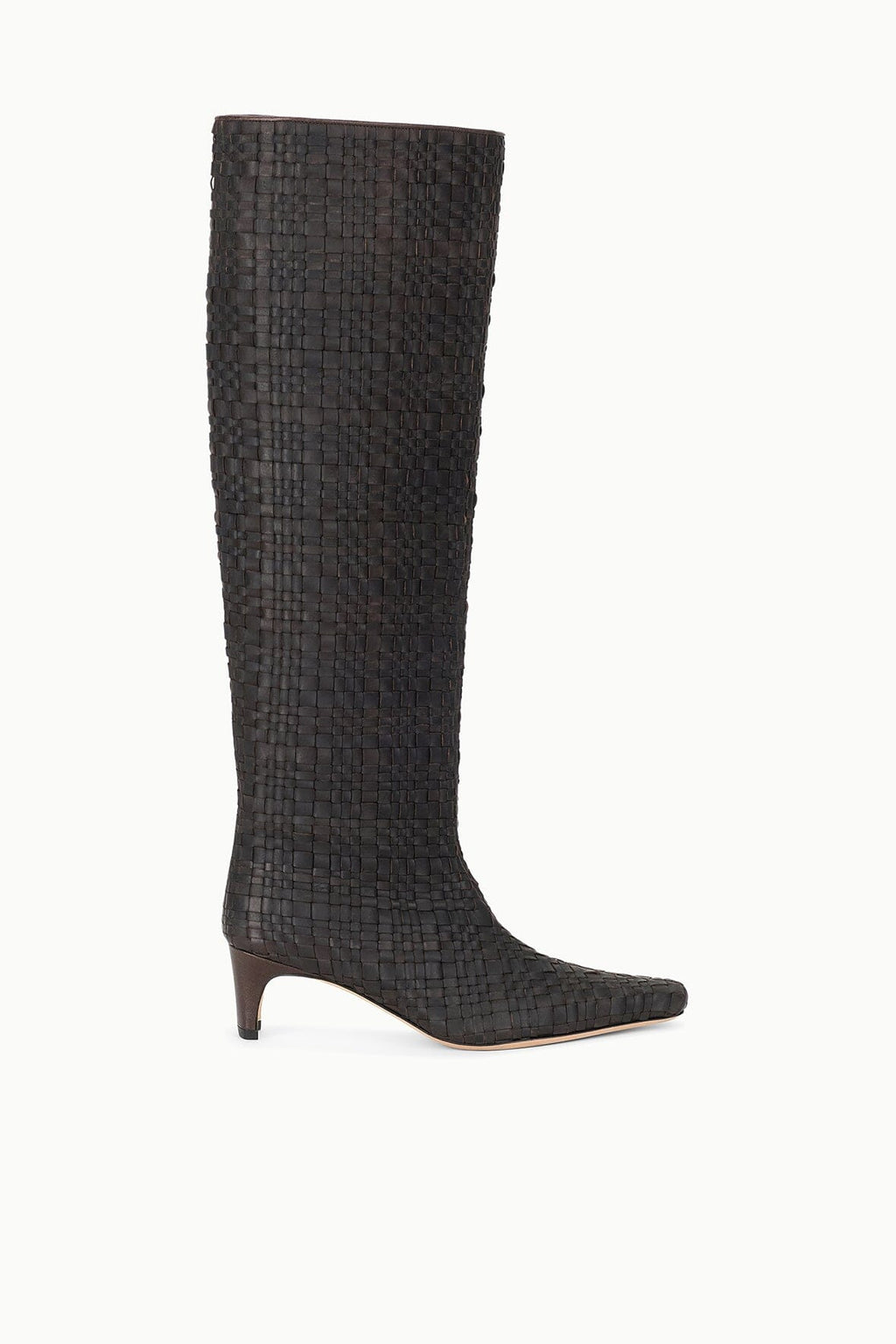 WALLY BOOT | ESPRESSO WOVEN LEATHER