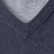 DORIS CASHMERE SWEATER | CHARCOAL